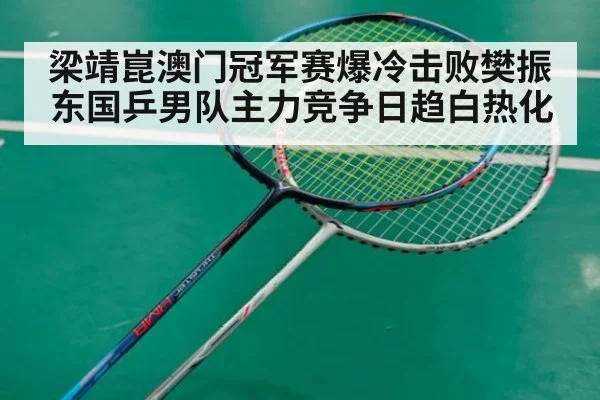 梁靖崑澳门冠军赛爆冷击败樊振东国乒男队主力竞争日趋白热化